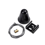 PENDANT BRACKET 1,5M FOR SURFACE RAIL for 3phase BLACK