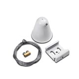 PENDANT BRACKET 1,5M FOR SURFACE RAIL for 3phase WHITE