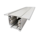 RECESSED TRACK RAIL 3phase  2M WHITE