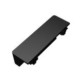 END CAP SURFACE MOUNTED FOR RAIL MINI BLACK