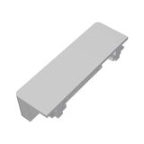 END CAP SURFACE MOUNTED FOR RAIL MINI WHITE