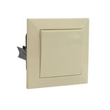 Complete Switch  IP20 10A 230V Intermediate Beige