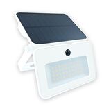 Solar Led floodlight with PIR sensor 900lm CCT black