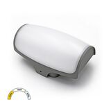 Wall/Ceiling mounted Aluminium Lighting Fitting 132*55mm 12W CCT Grey