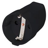 Female schuko Socket PVC PP Black
