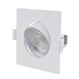 LED ΣΠΟΤ ΨΕΥΔΟΡΟΦΗΣ ΚΙΝΗΤΟ ΤΕΤΡΑΓΩΝΟ 3W/5W/7W CCT 38° ΛΕΥΚΟ