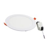 LED ΦΩΤΙΣΤΙΚΑ ΨΕΥΔΟΡΟΦΗΣ ΑΛΟΥΜ.ΣΤΡΟΓΓ 24W 3000K 120° ΛΕΥΚΟ