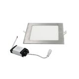 LED ΦΩΤΙΣΤΙΚΑ ΨΕΥΔΟΡΟΦΗΣ ΑΛΟΥΜ.ΤΕΤΡΑΓ.25W 6300K 120°ΣΑΤΙΝΕ