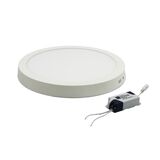 LED ΦΩΤΙΣΤΙΚΟ ΟΡΟΦΗΣ ΑΛΟΥΜΙΝΙΟΥ ΣΤΡΟΓΓΥΛΟ 24W 4000K ΛΕΥΚΟ