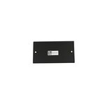 COVER FOR CONNECTOR FOR RECESSED RAIL 3phase BLACK