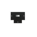 COVER FOR T CONNECTOR FOR RECESSED RAIL 3phase BLACK