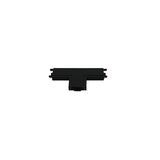 T-JOINTED SURFACE MOUNTED FOR RAIL MINI BLACK