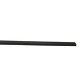 Cover black 2m for aluminum led profile wall mounted black  30-1550219