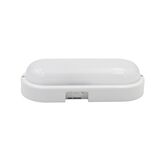 LED ΑΠΛΙΚΑ PC ΟΒΑΛ 100x230mm 20W CCT IP65 ΛΕΥΚΗ