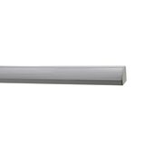Aluminum Led profile 2m wall mounted L type for led strip max W:12mm L:1m SET WITH 2 END CAPS AND FROSTED (MAT) COVER Aluminum Led profile 2m wall mounted L type for led strip max W:12mm L:1m SET WITH 2 END CAPS AND FROSTED (MAT) COVER