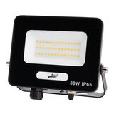 ΠΡΟΒΟΛΕΑΣ LED ΚΑΙ ΓΙΑ ΑΝΙΧΝΕΥΤΗ ΚΙΝΗΣΗΣ 30W 230V 6200K IP65 ΜΑΥΡΟΣ