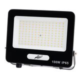 ΠΡΟΒΟΛΕΑΣ LED ΚΑΙ ΓΙΑ ΑΝΙΧΝΕΥΤΗ ΚΙΝΗΣ.100W 230V 4000K IP65 ΜΑΥΡΟΣ
