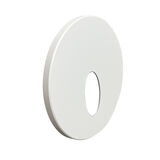 ΠΛΑΙΣΙΟ ΣΤΡΟΓΓΥΛΟ ΑΛΟΥΜΙΝΙΟΥ ΟΒΑΛ ΟΠΗ ΓΙΑ ΦΩΤΙΣΤΙΚΟ 3-938 ΛΕΥΚΟ