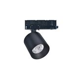 LED ΣΠΟΤ ΡΑΓΑΣ 4 ΓΡΑΜΜΩΝ 40W 230V 3000K 38° ΜΑΥΡΟ