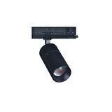 LED ΣΠΟΤ ΡΑΓΑΣ 4 ΓΡΑΜΜΩΝ ΡΥΘΜΙΖΟΜΕΝΟ 10°-70° 10W 230V 3000K ΜΑΥΡΟ