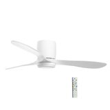 CEILING FAN 40W WITH CONVERTIBLE STRUCTURE ABS BLADES WHITE