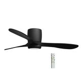 CEILING FAN 40W WITH CONVERTIBLE STRUCTURE ABS BLADES BLACK