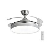 ΑΝΕΜΙΣΤΗΡΑΣ ΟΡΟΦΗΣ Φ106cm DC32W LED 36W CCT PC ΜΕ ΤΗΛ/ΡΙΟ ΣΑΤΙΝΕ