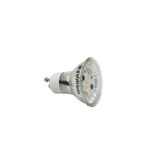 LED ΛΑΜΠΑ GU10 ΓΥΑΛΙΝΟ 5W 230V 105° ΛΕΥΚΟ 4000Κ