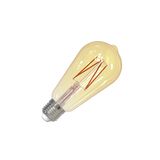 Led COG E27 Golden ST64 230V 6W Warm White