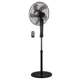 ΑΝΕΜΙΣΤΗΡΑΣ ΟΡΘΟΣΤΑΤΗΣ Φ40cm 45W 5 ΠΤΕΡ.+ΤΗΛΕΧΕΙΡΙΣΤΗΡΙΟ ΜΑΥΡΟΣ