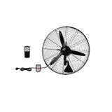 ΑΝΕΜΙΣΤΗΡΑΣ ΕΠΙΤΟΙΧΟΣ ΜΑΥΡΟΣ ΜΕ CONTROL 130W Φ66cm ΜΕ ΤΗΛΕΧ/ΡΙΟ