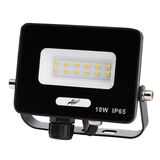 ΠΡΟΒΟΛΕΑΣ LED 10W 230V 3000K  ΚΑΙ ΓΙΑ ΑΝΙΧΝΕΥΤΗ ΚΙΝΗΣ.IP65 ΜΑΥΡΟΣ