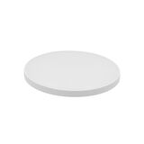 LED ΠΛΑΦΟΝΙΕΡΑ PC ΣΤΡΟΓΓΥΛΗ Φ:270mm 18W 4000K IP44 ΛΕΥΚΗ