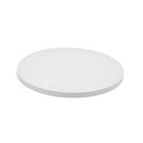 LED ΠΛΑΦΟΝΙΕΡΑ PC ΣΤΡΟΓΓΥΛΗ Φ:370mm 24W 4000K IP44 ΛΕΥΚΗ