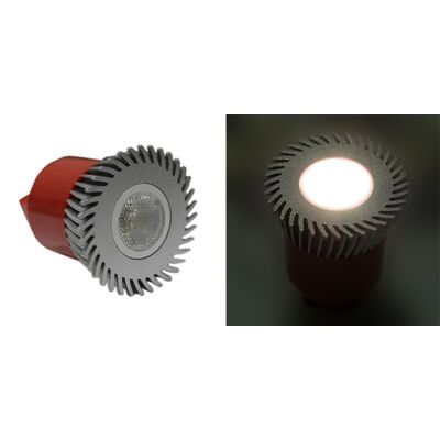 LED ΛΑΜΠΑ ΙΣΧΥΟΣ MR16 3W 230V 1 Led 30° 3000Κ