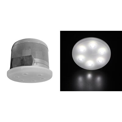 Power led fitting DA18W 6x3W 30' cool white