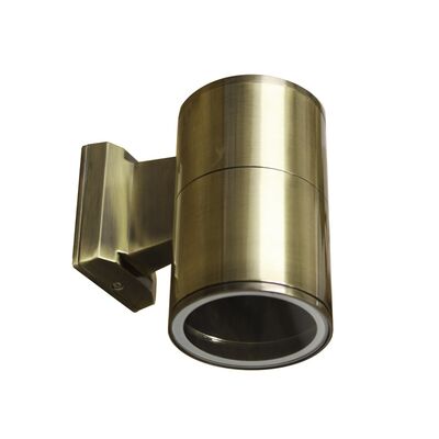 Wall mounted Aluminum Cilindrical Up Φ108mm lighting fitting 9044 E27 IP44 antique brass