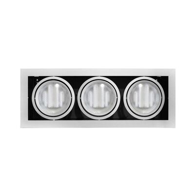 Recessed Downlight fixture AR111 3x50w (WL-F13) silver