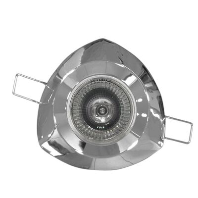 Recessed Spot light triangle (3719) Aluminum MR16 CP