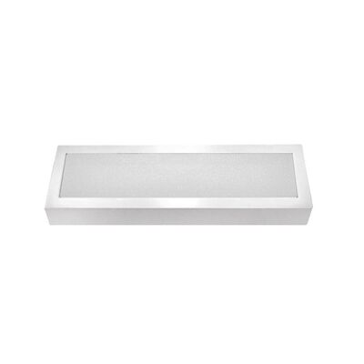 Wall mounted Lighting Fitting Rectangular 9737 IP54 21Led 230V white frame Cool White