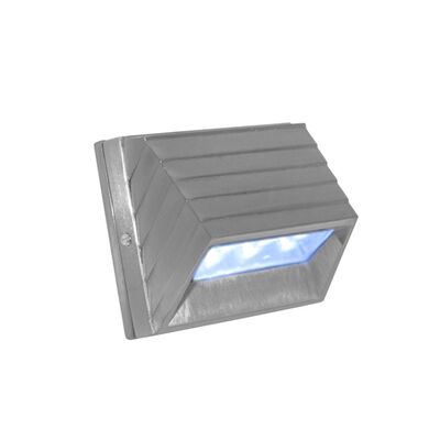 Wall mounted Passegeway Lighting fitting 9095 230V 12Led satin body blue