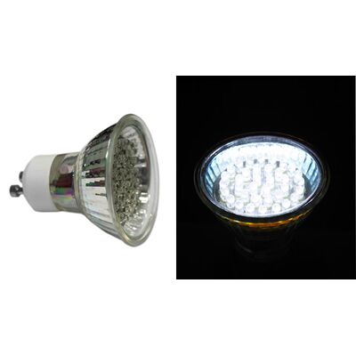 LED ΛΑΜΠΑ GU10 36LED 1.9W 230V ΨΥΧΡΟ 6200Κ