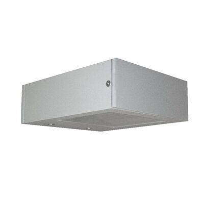 Wall mounted Aluminum 2side Square lighting fitting 9101-2A G9 IP54 grey body