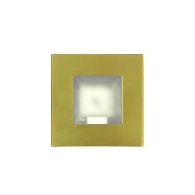 Mini Recessed Spot light Square WL-276 JC frosted square glass golden