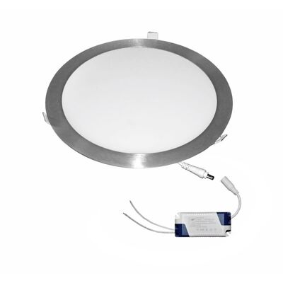 Led Down Light 25W Round Slim Type 6300K 120° Satin D300