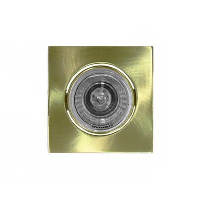 Recessed Spot light Square WL-758 MR11 Adjustable Aluminum GD