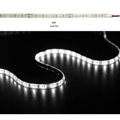 Led Strip Adhesive White PCB 5m12VDC 4.8W/m 60L/m Neutral White IP54