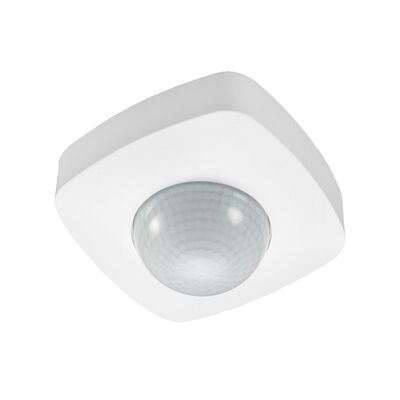 Ceiling mounted Infrared Presence Sensor 20m detection 360° 10A 230V white