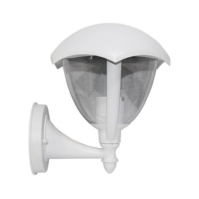 Wall mounted Aluminum Lighting Fitting Up 36071 Ε27 IP44 White