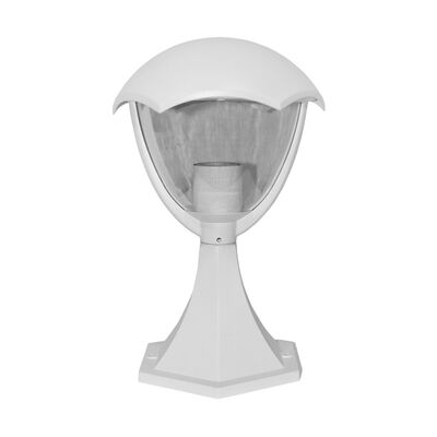 Ground Aluminum Lighting Fitting 36074 Ε27 IP44 White
